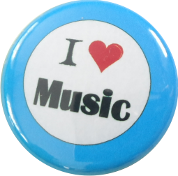 I love Music Button blau - zum Schließen ins Bild klicken